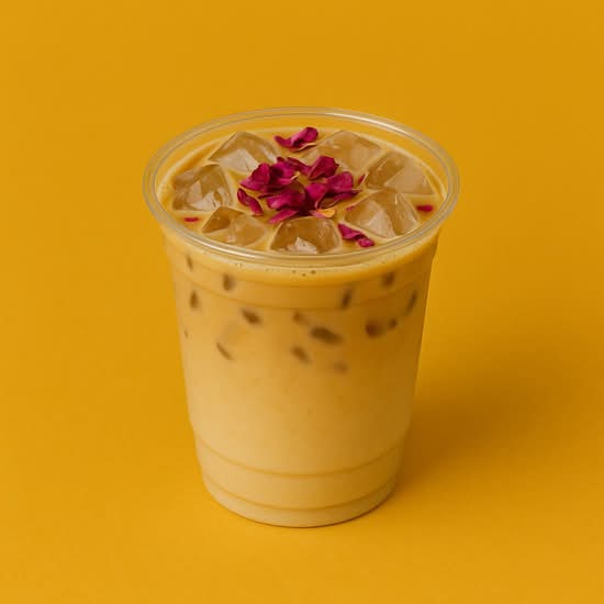 Iced Rose Latte