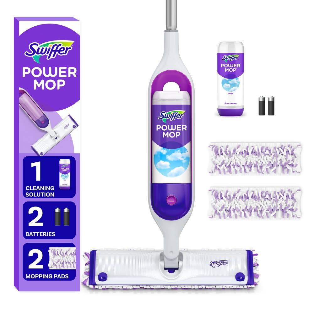 Swiffer Power Mop Double Nozzle 25.4-fl oz Spray Mop