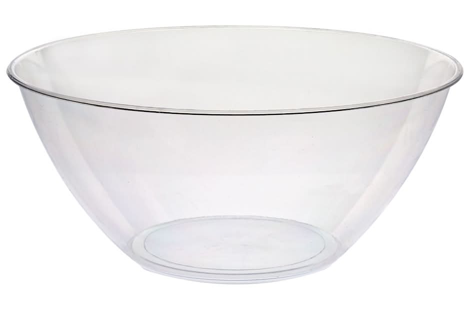 Artland Clear Plastic Bowl, 11.2x11.2 in