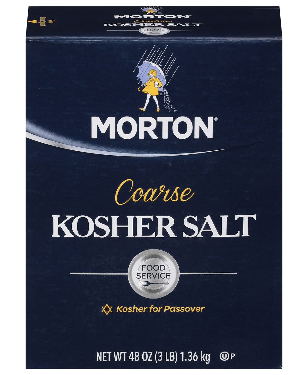 Morton Coarse Kosher Salt (48 oz)