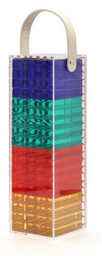 Jonathan Adler Acrylic Table Tower, 3.07x11.6 in, Assorted (56 ct)