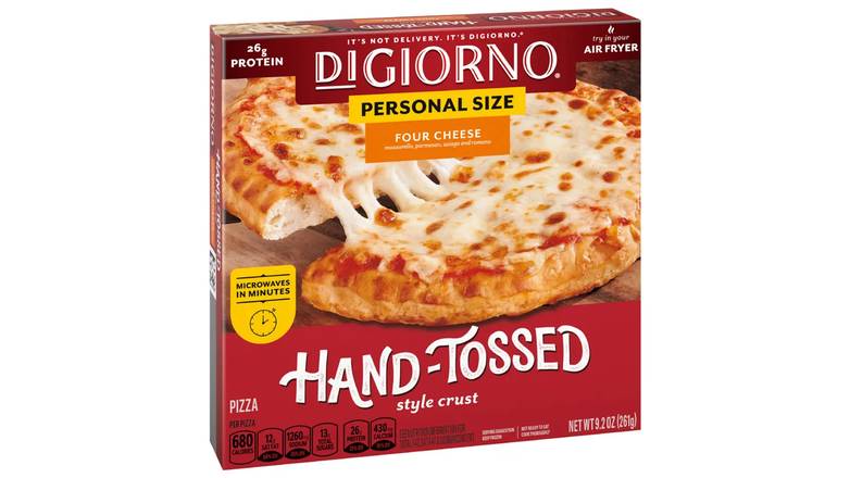 Digiorno Hand-Tossed Style Crust Four Cheese Pizza Personal Size