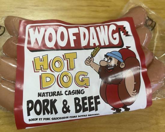 The Original Recipe Pork and Beef Hot Dogs