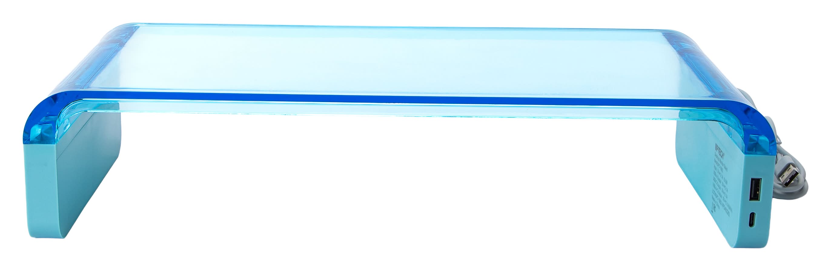 Charging Monitor Stand Blue