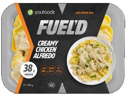 Youfoodz Fuel'd Creamy Chicken Alfredo 420g
