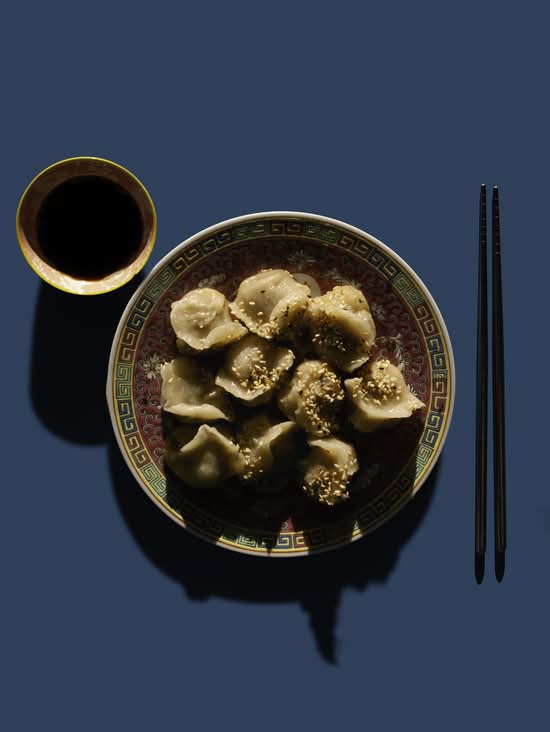 Jiaozi Soczewica, Marchewka i Cukinia