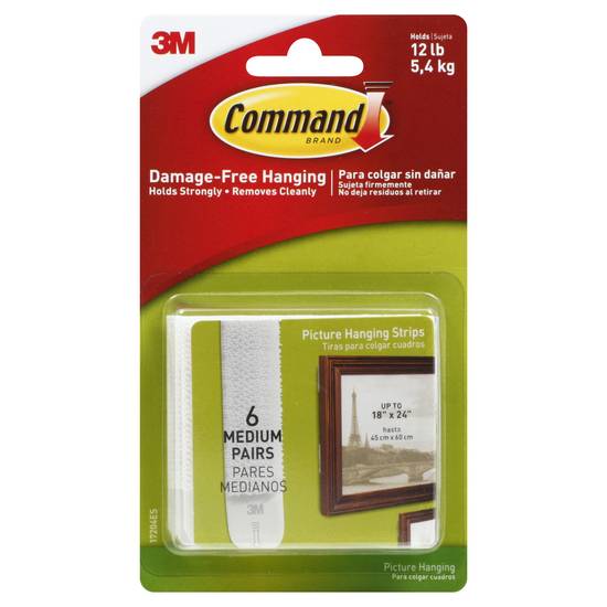 Command Picture Hanging Strips (6 ct)