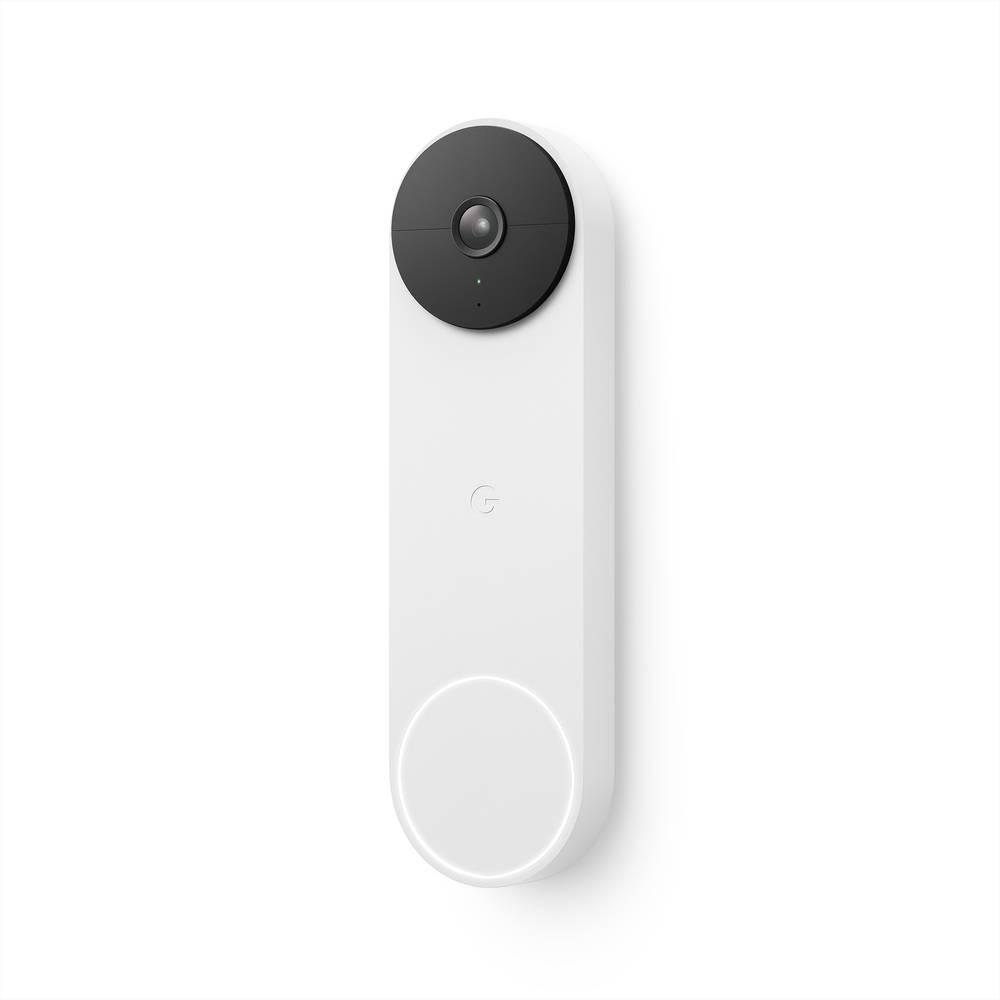 Google Nest Wi-Fi Video Doorbell Battery Operated - Snow | GA01318-US