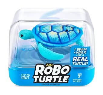 Robo Alive Robotic Swimming Turtle Pet Toy For Ages 3+, Blue