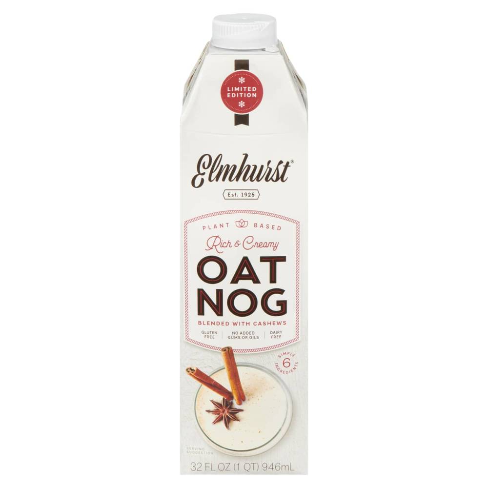 Elmhurst Oat Nog Plant-Based Beverage (946 ml)