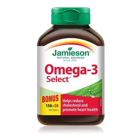 Jamieson Omega-3 Select Softgels (200 units)