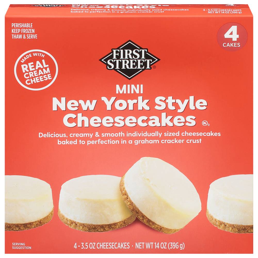 First Street New York Style Cheesecake (3.5 oz)