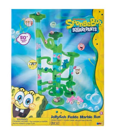 Licensed Marble Run Set Spongbob