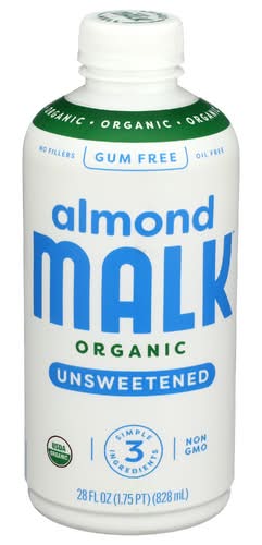 Malk Organic Unsweetened Almond Malk