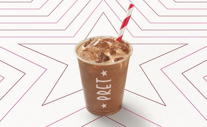 Iced Frosted Mint Hot Chocolate