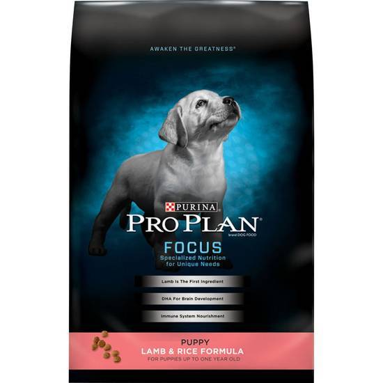 Pro Plan Purina Focus Lamb & Rice Formula Dry Puppy Food