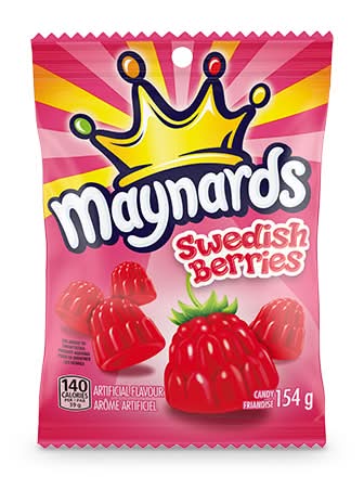 Maynards Bassetts Gummy Candy, Swedish Berries (154 g)