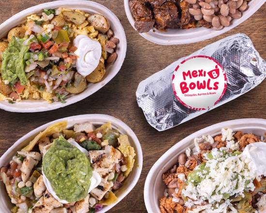 MEXI BOWLS 'Chilaquiles, Burritos & Bowl'