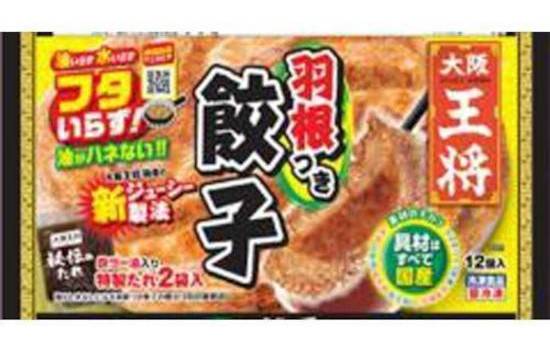 イートアンドフーズ 大阪王将 - 羽根つき餃子 (12 入)