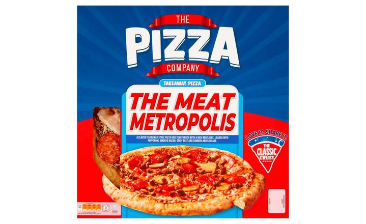 The Pizza Company Classic Crust The Meat Metropolis 497g (405223)