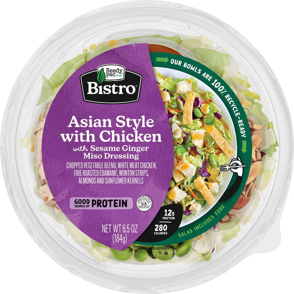 Ready Pac Bistro Bowl Asian Style With Chicken Salad