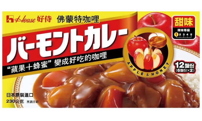 好侍佛蒙特咖哩(甜)230G
