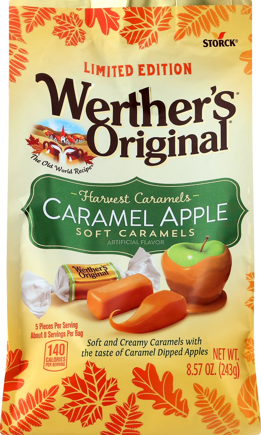 Werther's Original Caramel Apple Soft Caramels (8.6 oz)