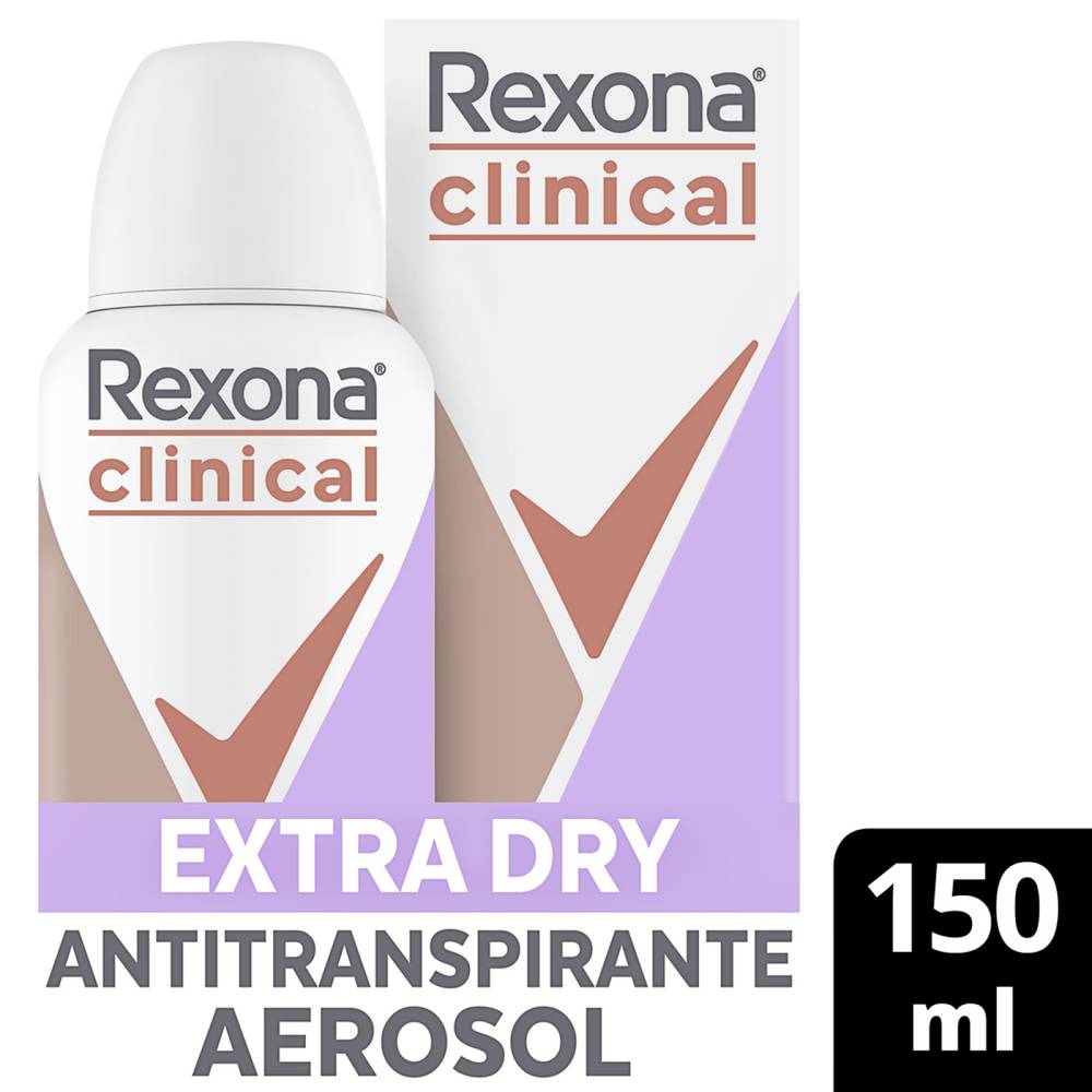 Rexona desodorante spray clinical dry (150 ml)