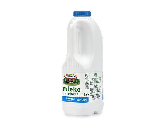 Piątnica Mleko Świeże 2% (1000 ml)