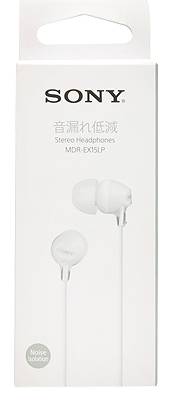 ◎ソニー 音漏れ低減イヤホン ホワイト