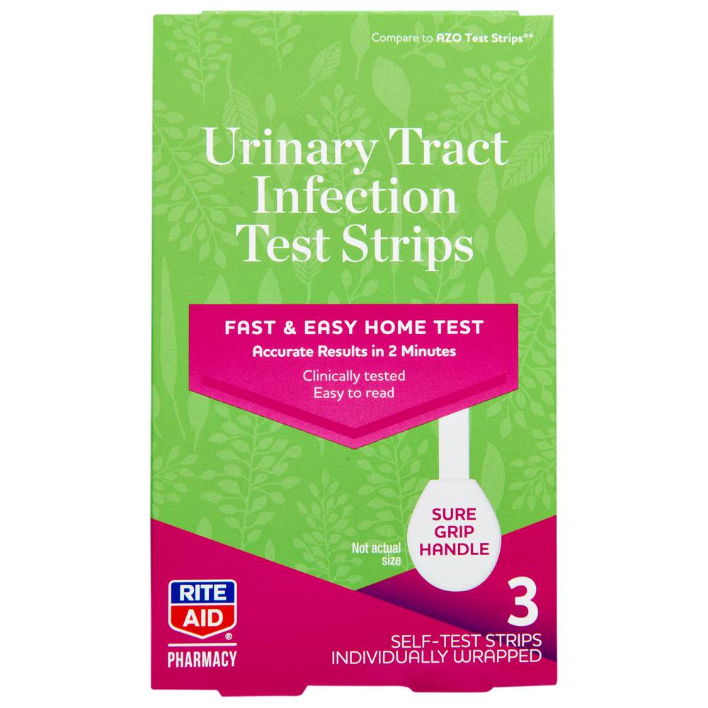 Rite Aid Feminine Care Urinary Tract Infection Test Strips