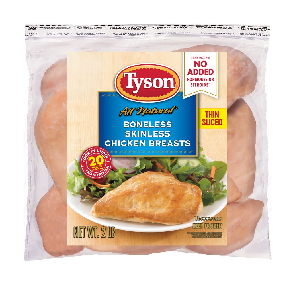 Tyson Boneless Skinless Chicken Breasts (32 oz)