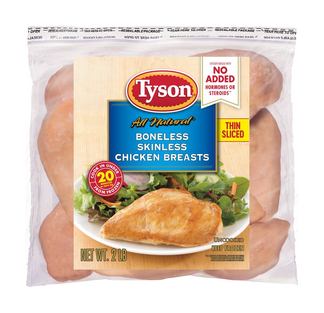 Tyson Boneless Skinless Chicken Breasts (32 oz)