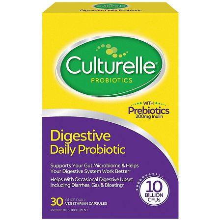 Culturelle Digestive Health Daily Probiotic Capsules (30 ct)