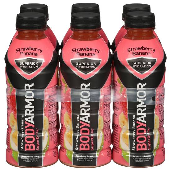 Bodyarmor Superdrink Strawberry Banana Bottles (20 fl oz)