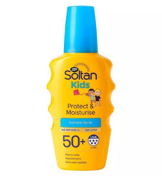Boots Soltan Kids Spf50+ Suncare Spray