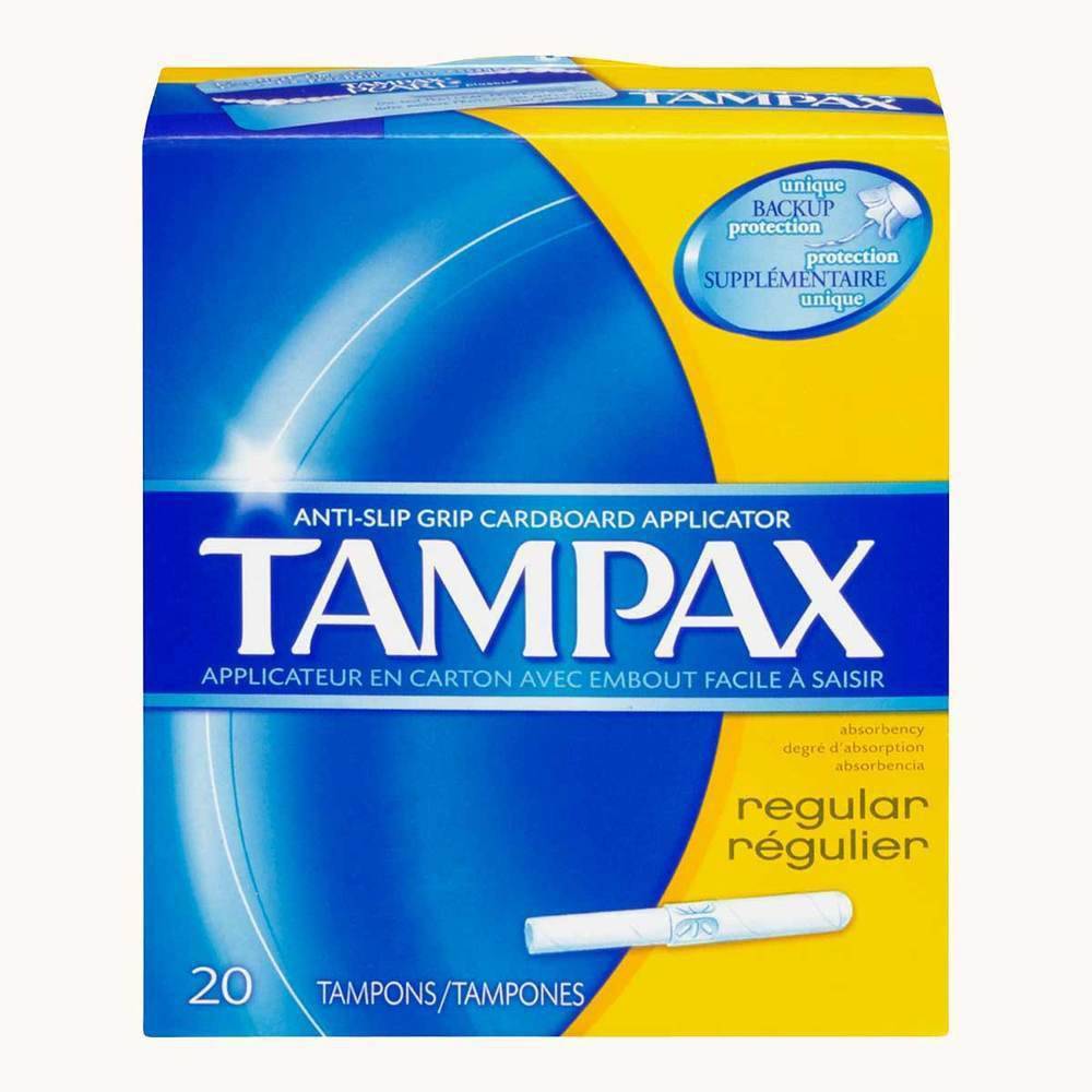 Réguliers (paquet 20) - tampax tampons regular (pkg of 20)