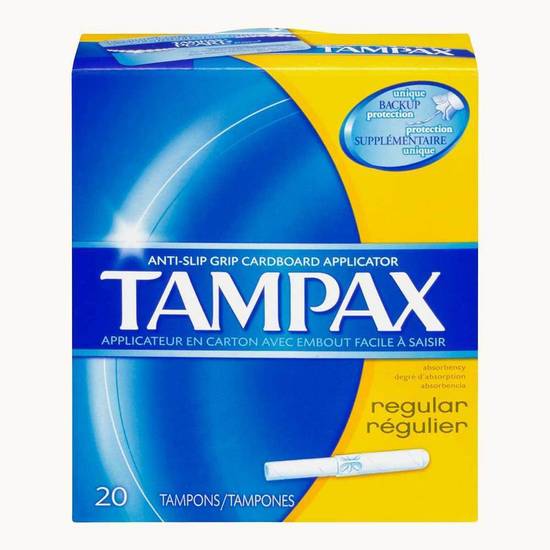 Tampax Tampons Regular (pkg of 20)