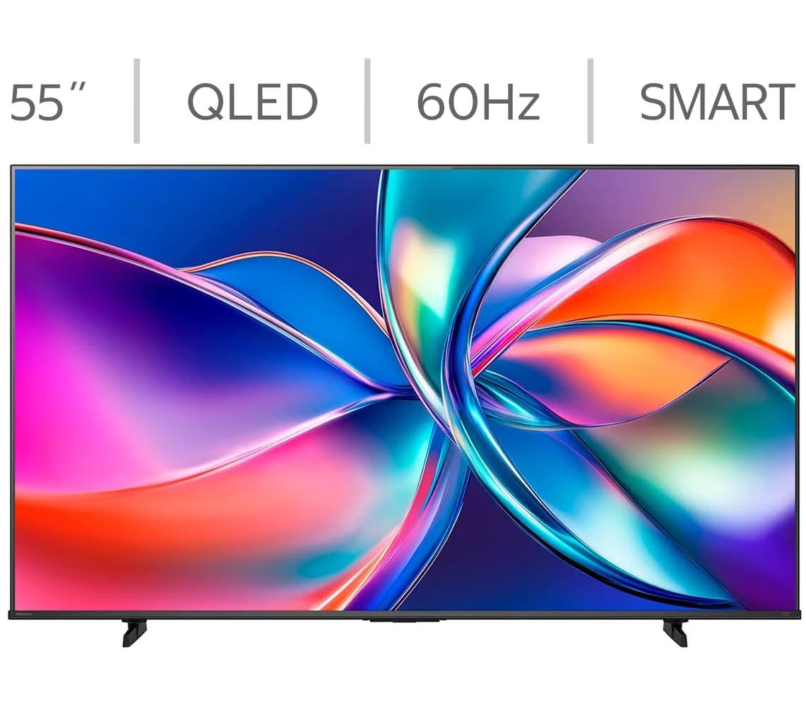 Hisense Pantalla 55" QLED 4K Fire TV