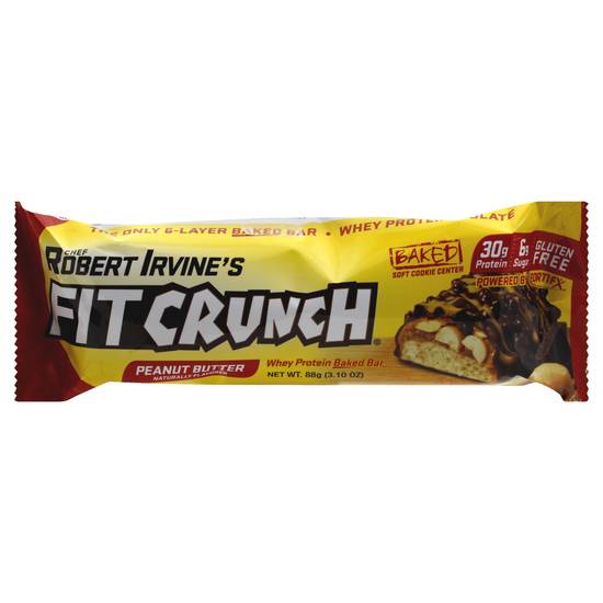 Fit Crunch Robert Irvine Fortifx Peanut Butter Protein Bar (3.1 oz)