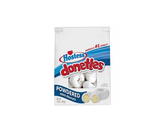 Order Hostess Donettes Powdered Bag 10.5oz food online from Chevron Extramile store, Antioch on bringmethat.com
