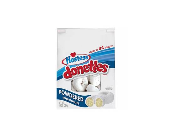 Order Hostess Donettes Powdered Bag 10.5oz food online from Chevron Extramile store, Everett on bringmethat.com
