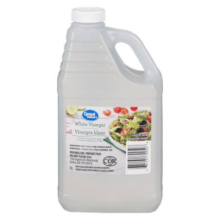 Great value vinaigre blanc pur de great value (1 l) - pure white vinegar (1 l)