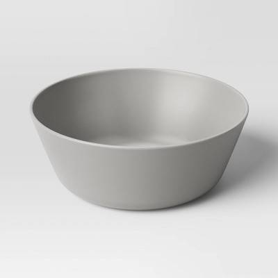 Room Essentials Plastic Cereal Bowl 33.5 fl oz (light gray)