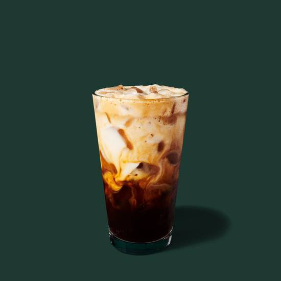 Order Iced Toasted Vanilla Oatmilk Shaken Espresso food online from Starbucks store, Palmetto Bay on bringmethat.com