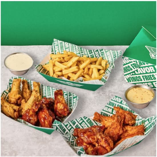 Menú Para Dos - 16 Wings