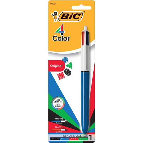 BIC 4-Color Pen Assorted Ink (1 ct)
