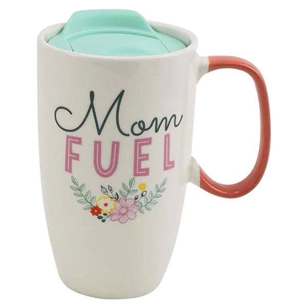 Boston Warehouse Travel Mug Mom Fuel (18oz)