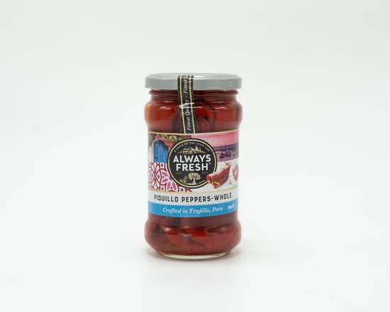 Always Fresh Capsicum Wood Roasted Piquillo Peppers 285g