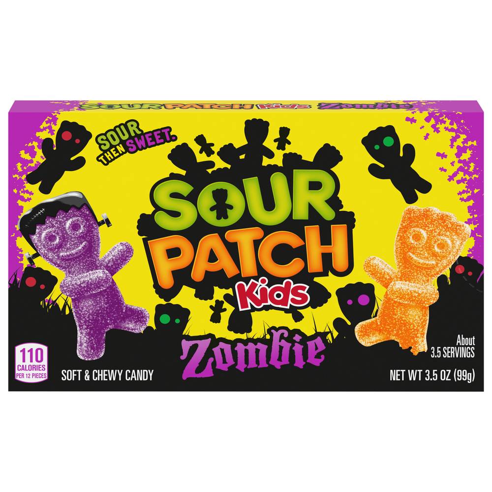 Sour Patch Kids Zombie Raspberry & Orange Soft & Chewy Candy